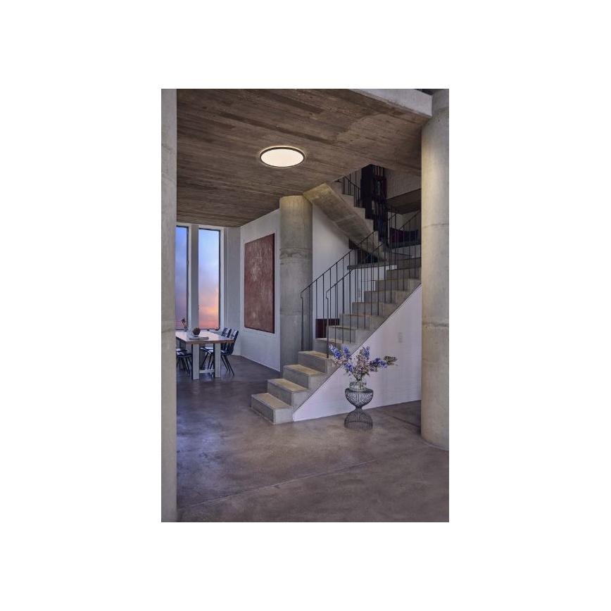 Ledvance - LED Zatemnitvena stropna svetilka ORBIS LED/15W/230V črna