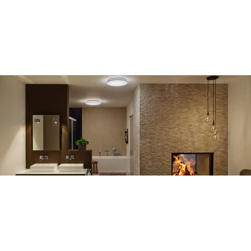 Ledvance - LED Zatemnitvena stropna svetilka ORBIS LED/38W/230V + daljinski upravljalnik