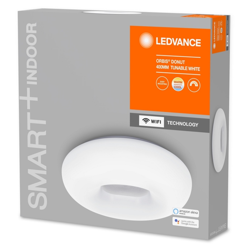 Ledvance - LED Zatemnitvena stropna svetilka SMART+ DONUT LED/24W/230V 3,000K-6,500K Wi-Fi