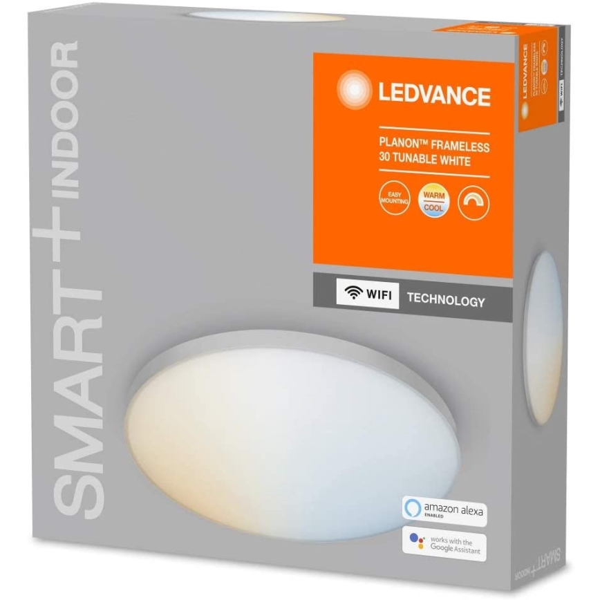 Ledvance - LED Zatemnitvena stropna svetilka SMART+ FRAMELESS LED/20W/230V 3,000K-6,500K Wi-Fi