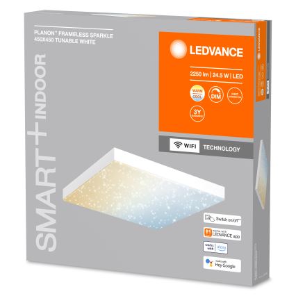 Ledvance - LED Zatemnitvena stropna svetilka SMART+ FRAMELESS LED/24,5W/230V 3000-6500K Wi-Fi