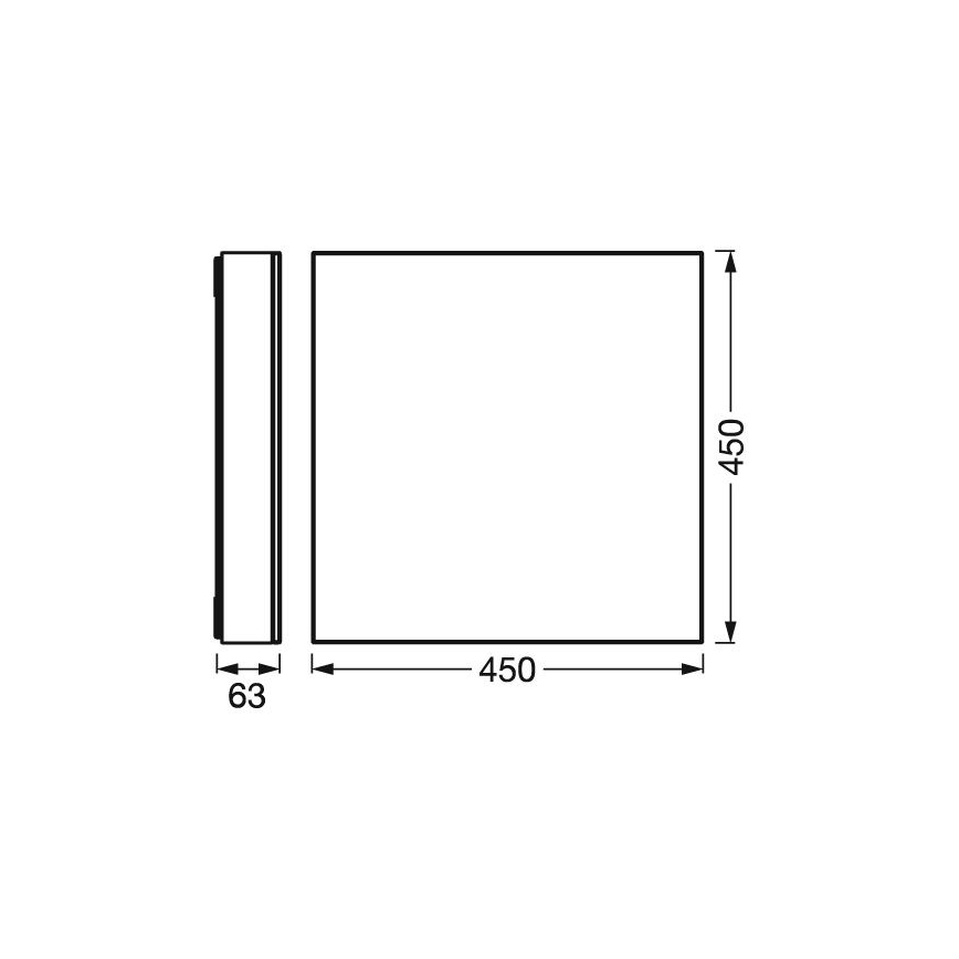 Ledvance - LED Zatemnitvena stropna svetilka SMART+ FRAMELESS LED/24,5W/230V 3000-6500K Wi-Fi