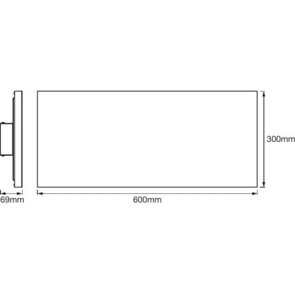 Ledvance - LED Zatemnitvena stropna svetilka SMART+ FRAMELESS LED/28W/230V 3,000K-6,500K Wi-Fi