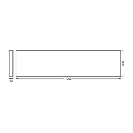 Ledvance - LED Zatemnitvena stropna svetilka SMART+ FRAMELESS LED/38W/230V 3000-6500K Wi-Fi