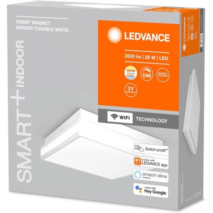 Ledvance - LED Zatemnitvena stropna svetilka SMART+ MAGNET LED/26W/230V 3000-6500K Wi-Fi