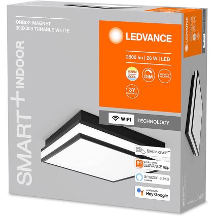 Ledvance - LED Zatemnitvena stropna svetilka SMART+ MAGNET LED/26W/230V 3000-6500K Wi-Fi