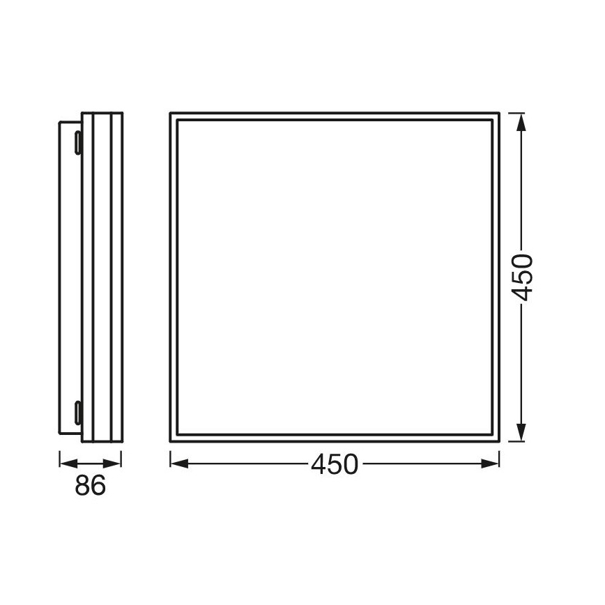 Ledvance - LED Zatemnitvena stropna svetilka SMART+ MAGNET LED/42W/230V 3000-6500K Wi-Fi