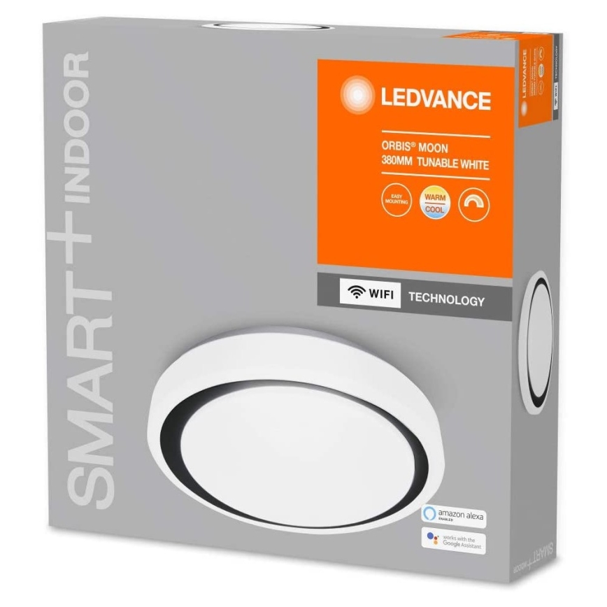 Ledvance - LED Zatemnitvena svetilka SMART+ MOON LED/24W/230V 3,000K-6,500K Wi-Fi