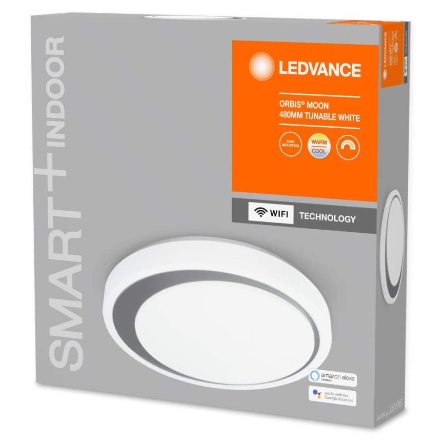 Ledvance - LED Zatemnitvena svetilka SMART+ MOON LED/32W/230V 3,000K-6,500K Wi-Fi