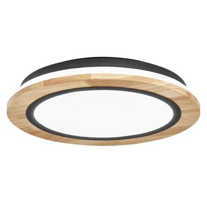 Ledvance - LED Zatemnitvena stropna svetilka SMART+ ORBIS WOOD LED/24W/230V 2700-6500K hrast Wi-Fi