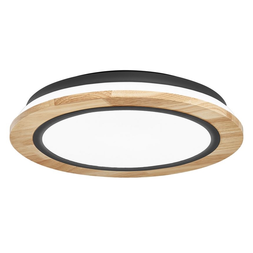 Ledvance - LED Zatemnitvena stropna svetilka SMART+ ORBIS WOOD LED/24W/230V 2700-6500K hrast Wi-Fi