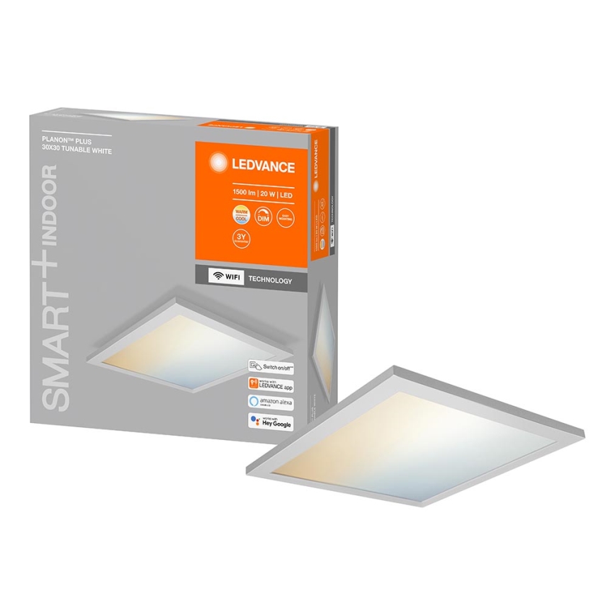 Ledvance - LED Zatemnitvena stropna svetilka SMART+ PLANON LED/20W/230V Wi-Fi