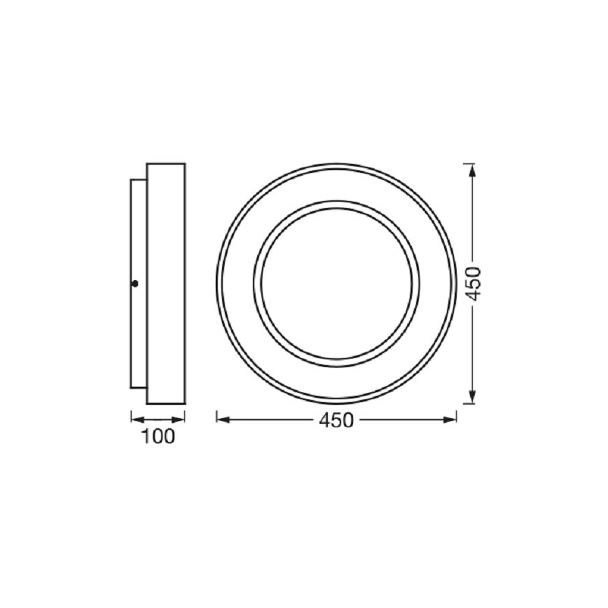Ledvance - LED Zatemnitvena stropna svetilka SUN@HOME CIRCULAR LED/18,5W/230V Wi-Fi