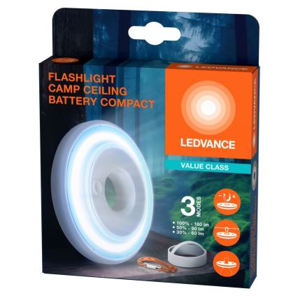 Ledvance - LED Zatemnitvena svetilka FLASHLIGHT CAMP LED/2,2W/3xAAA