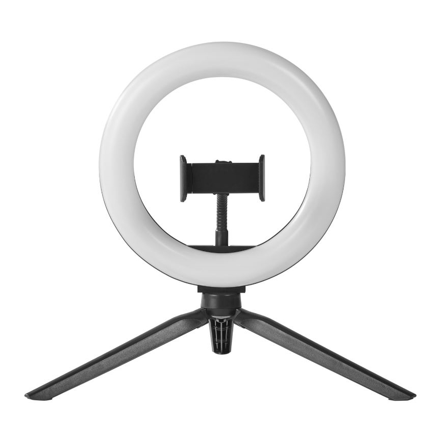 Ledvance - LED Zatemnitvena namizna svetilka s stojalom in držalom za vlogging LED/5,5W/USB 3000/4000/6500K
