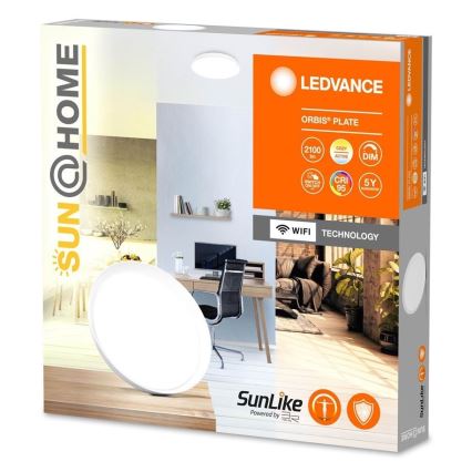 Ledvance - LED Zatemnitvena stropna svetilka SUN@HOME ORBIS LED/26W/230V 2200-5000K CRI 95 Wi-Fi