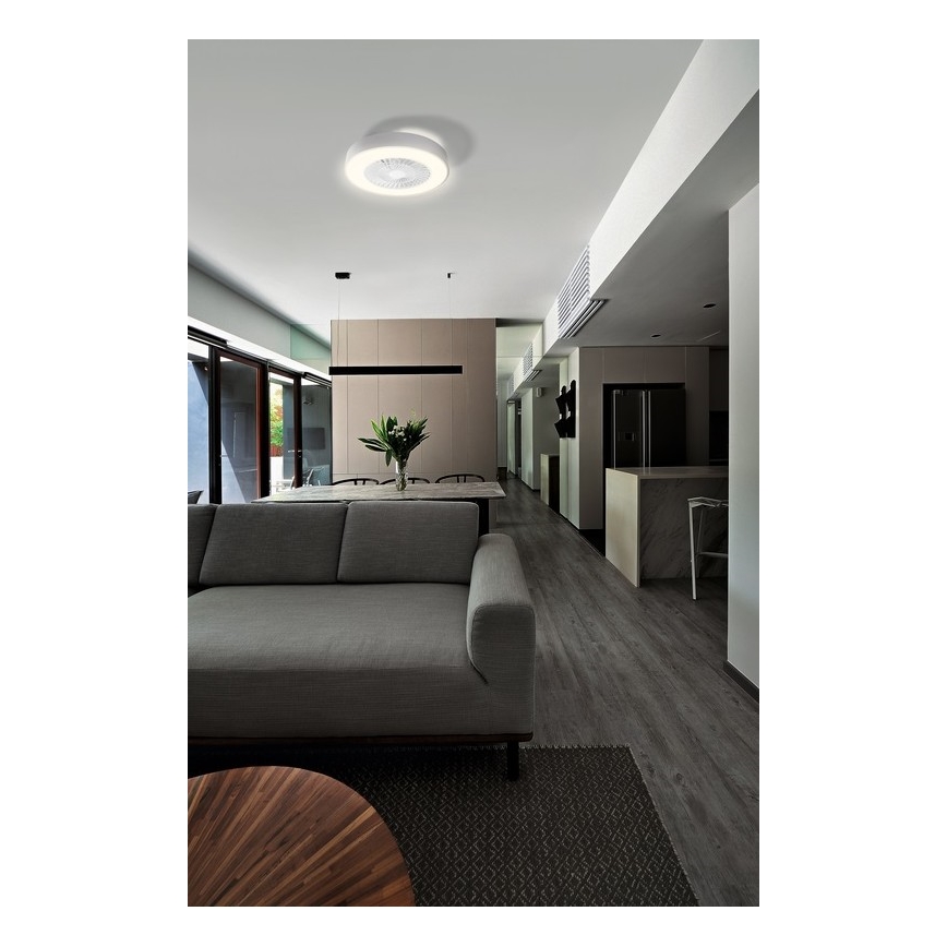 Ledvance - LED Zatemnitvena stropna svetilka z ventilatorjem SMART+ LED/35W/230V Wi-Fi 3000-6500K + Daljinski upravljalnik