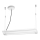 Ledvance - LED Zatemnitvena viseča svetilka OFFICE LINE 2xLED/12,5W/230V
