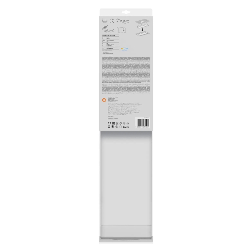 Ledvance - LED Zatemnitvena viseča svetilka OFFICE LINE 2xLED/12,5W/230V