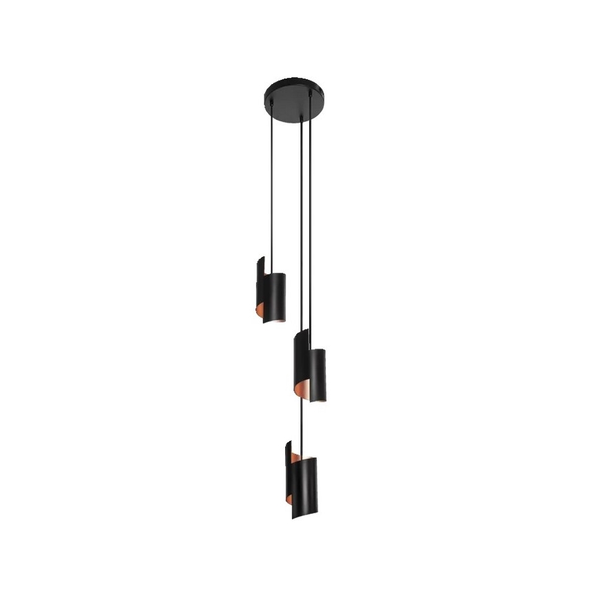 Ledvance - LED Zatemnitveni lestenec na vrvici SMART+ DECOR 3xLED/8W/230V črna Wi-Fi