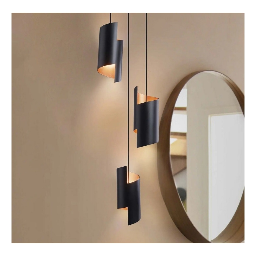 Ledvance - LED Zatemnitveni lestenec na vrvici SMART+ DECOR 3xLED/8W/230V črna Wi-Fi