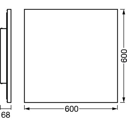 Ledvance - LED Zatemnitveni panel SUN@HOME LED/35W/230V 2200-5000K CRI 95 Wi-Fi