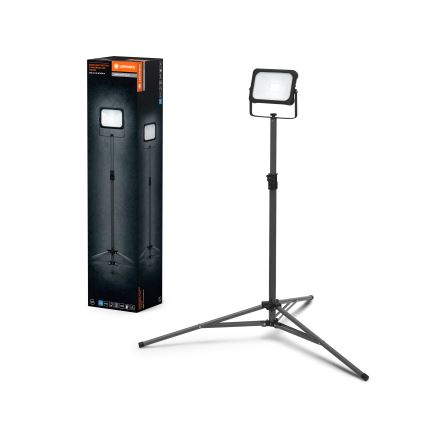 Ledvance - LED Zatemnitveni reflektor z držalom WORKLIGHT TRIPOD LED/20W/3,7V IP54
