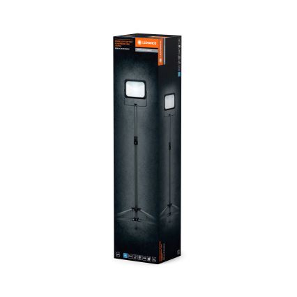 Ledvance - LED Zatemnitveni reflektor z držalom WORKLIGHT TRIPOD LED/20W/3,7V IP54