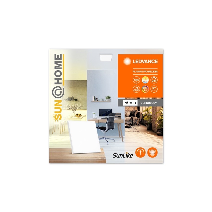 Ledvance - LED Zatemnivena stropna svetilka SUN@HOME LED/20W/230V 2200-5000K CRI 95 Wi-Fi