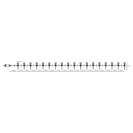 Ledvance - LED Zunanja dekorativna svetilka DOT 18xLED/0,7W/230V IP66