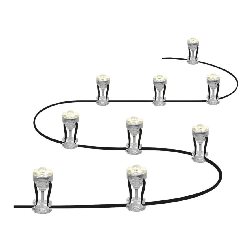Ledvance - LED Zunanja dekorativna svetilka DOT 9xLED/0,7W/230V IP65