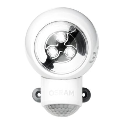 Ledvance -LED Zunanja orientacijska svetilka s senzorjem SPYLUX LED/0,3W/3xAA IP43
