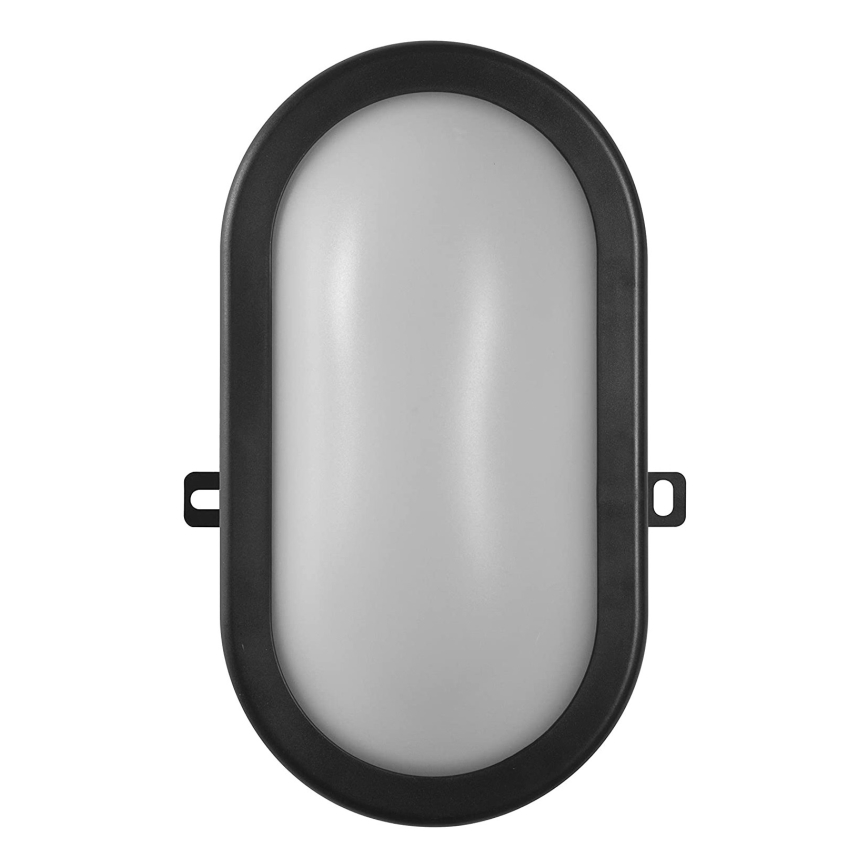 Ledvance - LED Zunanja stenska svetilka BULKHEAD LED/11W/230V IP54 črna