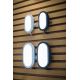 Ledvance - LED Zunanja stenska svetilka BULKHEAD LED/11W/230V IP54 črna