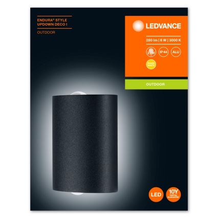 Ledvance - LED Zunanja stenska svetilka ENDURA LED/6W/230V