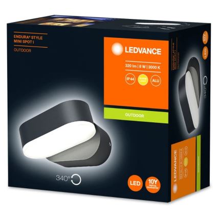 Ledvance - LED Zunanja stenska svetilka ENDURA LED/8W/230V IP44