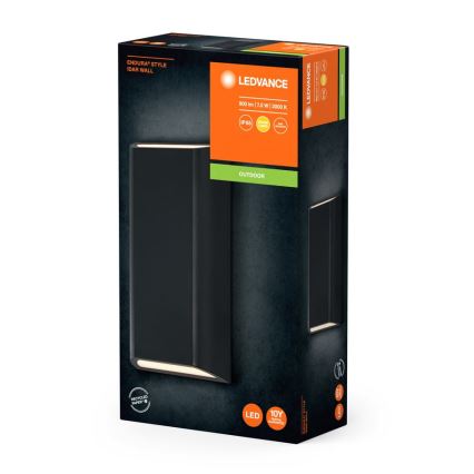 Ledvance - LED Zunanja stenska svetilka ENDURA STYLE IDAR 2xLED/3,75W/230V IP65