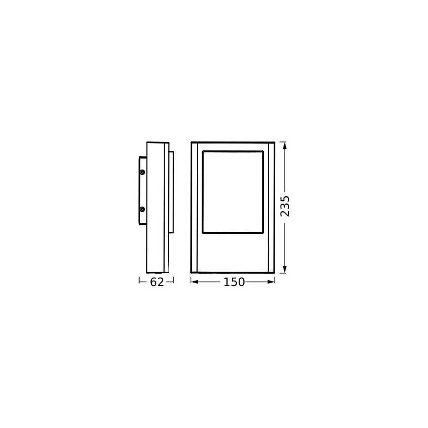 Ledvance - LED Zunanja stenska svetilka ENDURA STYLE LED/12,5W/230V IP44
