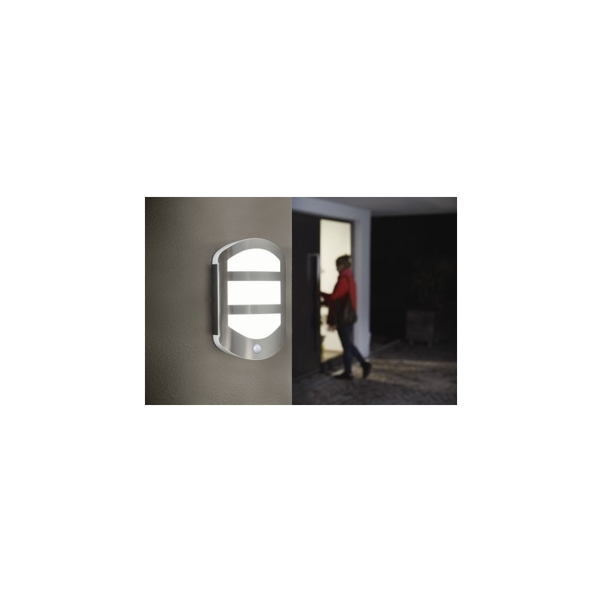 Ledvance - LED Zunanja stenska svetilka PLATE LED/12W/230V IP44