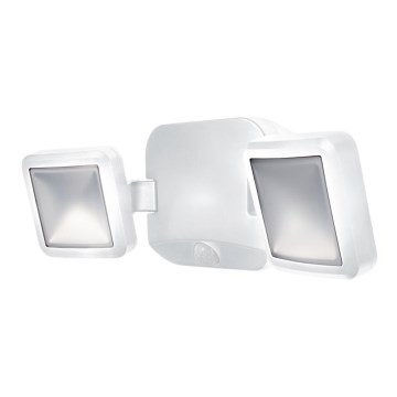 Ledvance - LED Zunanja stenska svetilka s senzorjem BATTERY 2xLED/10W/4xD IP54