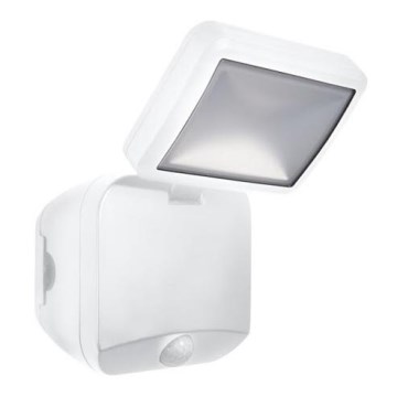 Ledvance - LED Zunanja stenska svetilka s senzorjem BATTERY LED/4W/4xD IP54