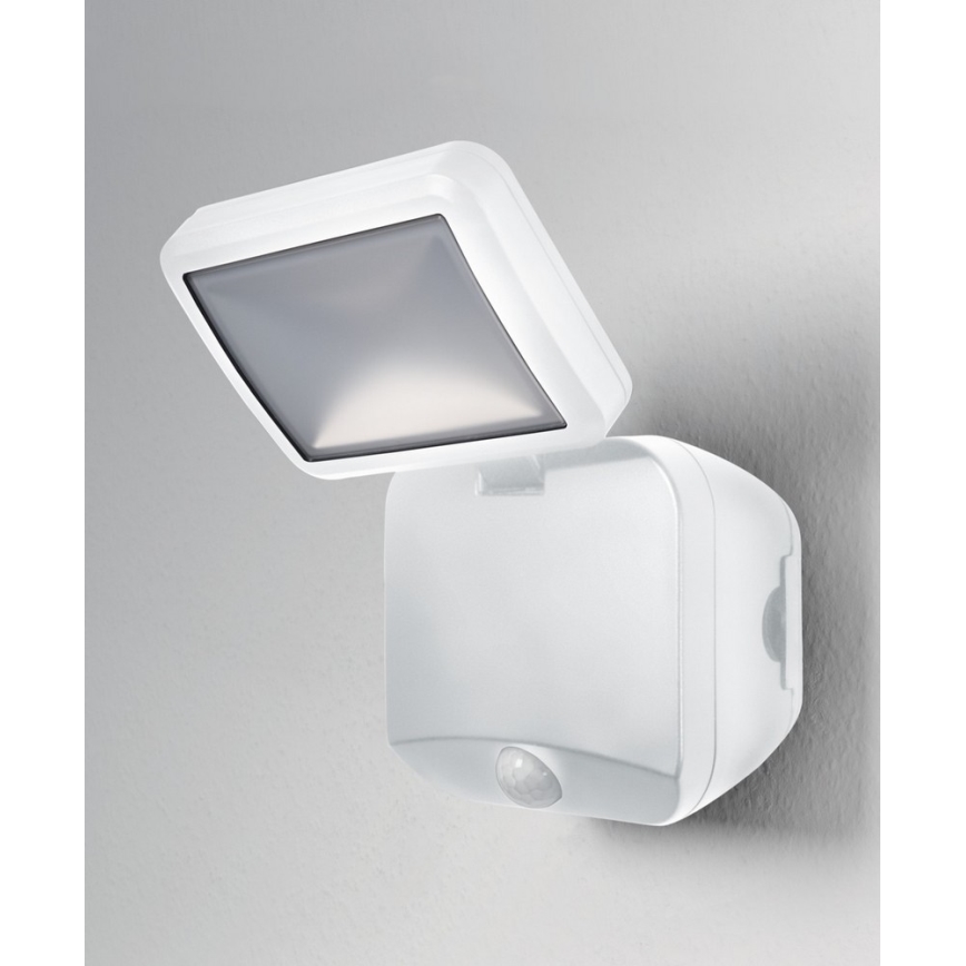 Ledvance - LED Zunanja stenska svetilka s senzorjem BATTERY LED/4W/4xD IP54