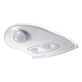Ledvance - LED Zunanja stenska svetilka s senzorjem DOORLED LED/1W/3xAA IP54