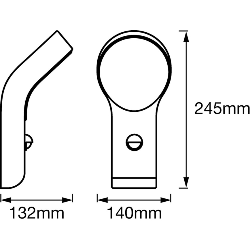 Ledvance - LED Zunanja stenska svetilka s senzorjem ENDURA LED/8W/230V IP44