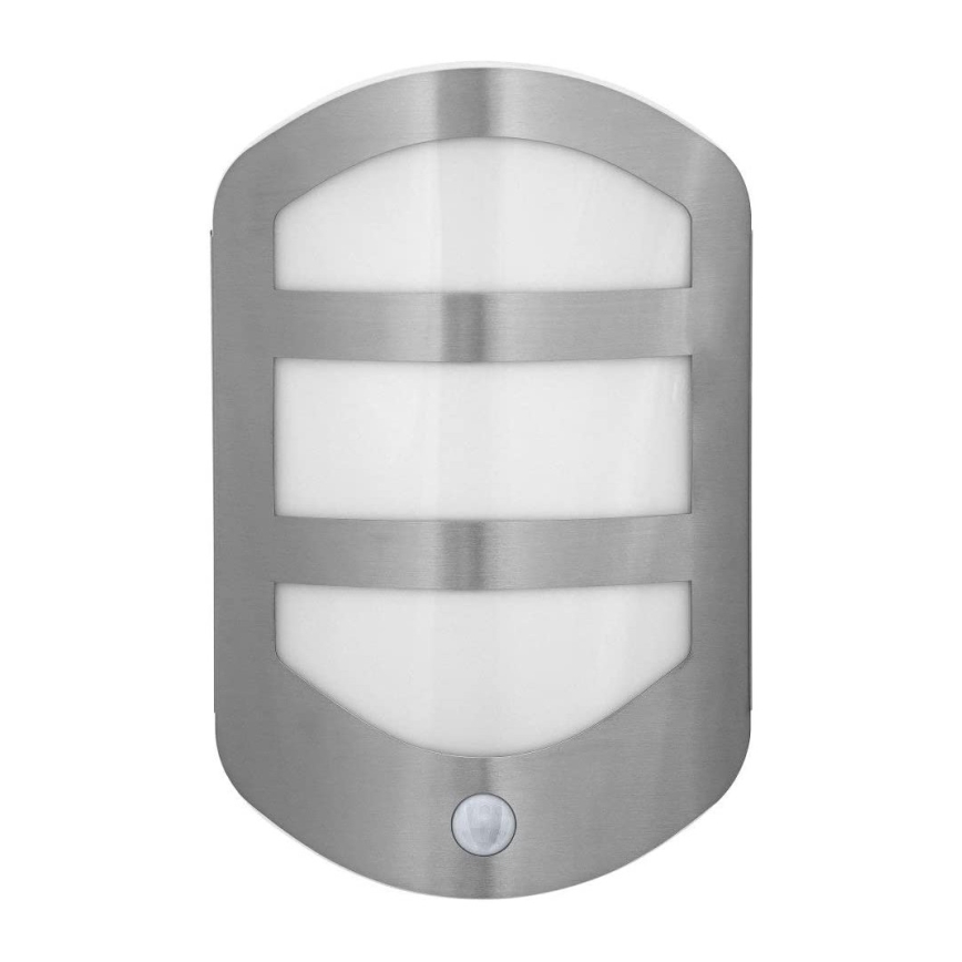 Ledvance - LED Zunanja stenska svetilka s senzorjem PLATE LED/12,5W/230V IP44