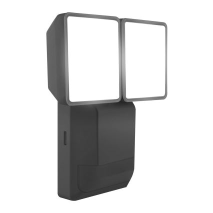 Ledvance - LED Zunanja stenska svetilka s senzorjem SPOT 2xLED/8W/230V IP55