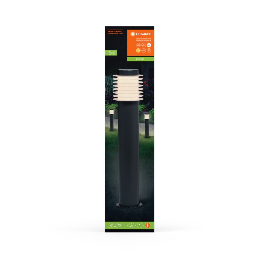 Ledvance - LED Zunanja svetilka ENDURA HYBRID RONDO LED/4W/12V IP44