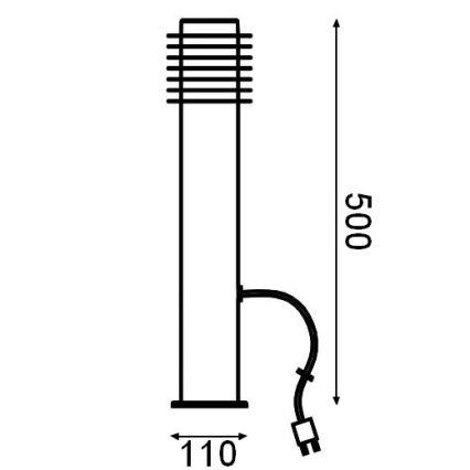 Ledvance - LED Zunanja svetilka ENDURA HYBRID RONDO LED/4W/12V IP44