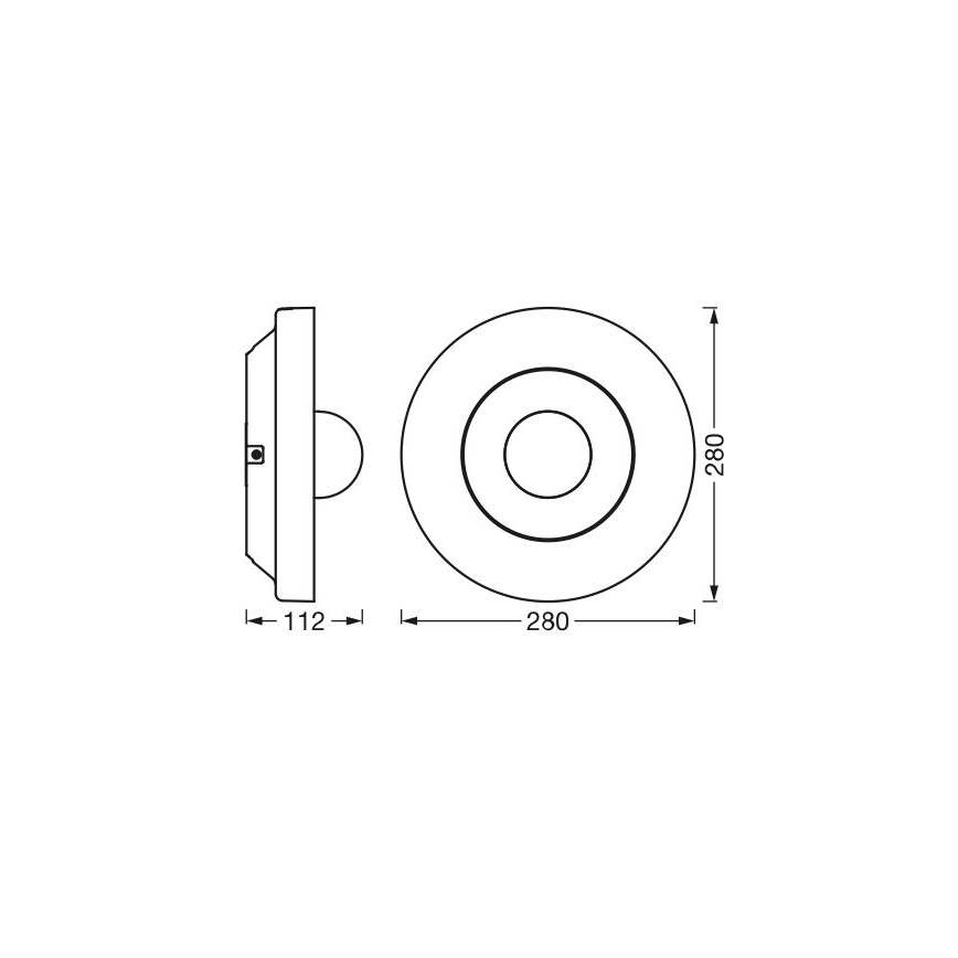 Ledvance - LED Zunanja svetilka s senzorjem in kamera SMART+ LED/22W/230V IP44 Wi-Fi