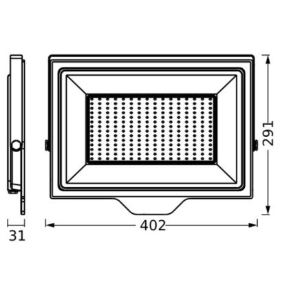 Ledvance - LED Zunanji stenski reflektor FLOODLIGHT ESSENTIAL LED/200W/230V IP65